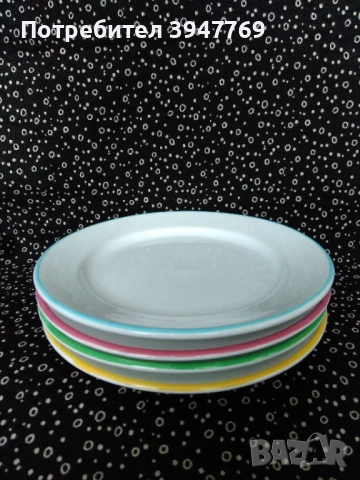4 броя детски чинийки, снимка 5 - Чинии - 51913109