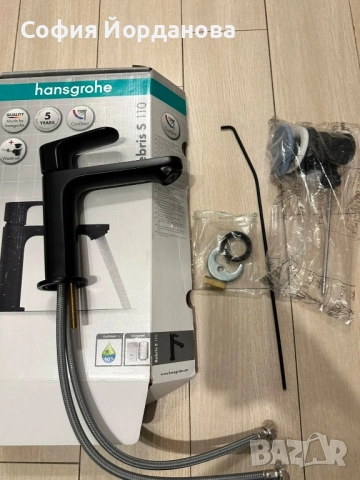 Смесител hansgrohe Rebris S110, снимка 6 - Аксесоари за кухня - 51979134