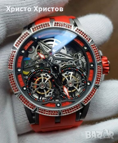 Мъжки луксозен часовник Roger Dubuis, снимка 5 - Мъжки - 32958902