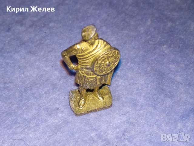 СТАРО МЕТАЛНО ВОЙНИЧЕ КИНДЕР - ШОТЛАНДЕЦ с ПОЗЛАТА РЯДКО За КОЛЕКЦИЯ 37109, снимка 7 - Колекции - 40392622