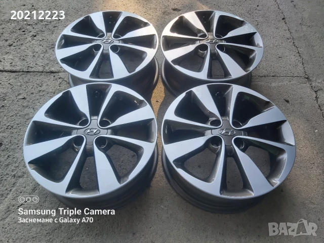 4 броя алуминиеви джанти за Hyundai i20 II 16, снимка 3 - Гуми и джанти - 50740003