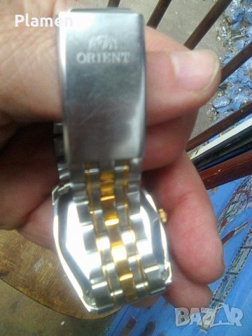 Стар запазен ръчен самонавиващ се часовник Ориент, снимка 3 - Мъжки - 39800770