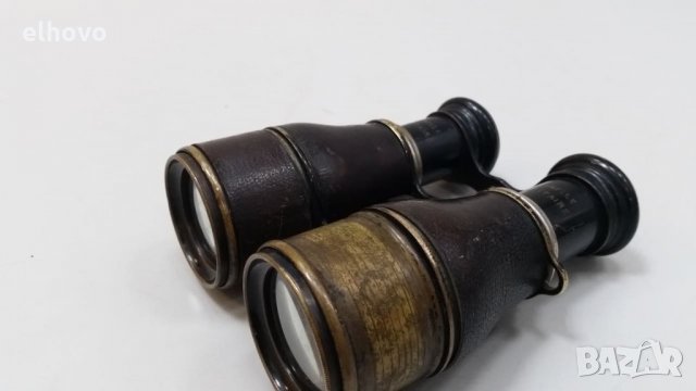 Старинен бинокъл Jumelle Militaire, снимка 2 - Антикварни и старинни предмети - 26711163