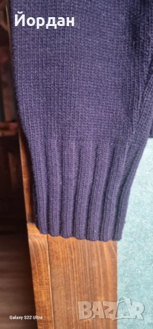 Мъжки пуловер – жилетка с цип – LA MARTINA . размер – L, снимка 10 - Пуловери - 53358555