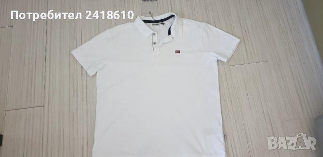 Napapijri Eruggy 2  Pique Cotton  Regular Fit Mens Size 2 - 3XL НОВО! ОРИГИНАЛ! Мъжка Тениска!, снимка 11 - Тениски - 50758374
