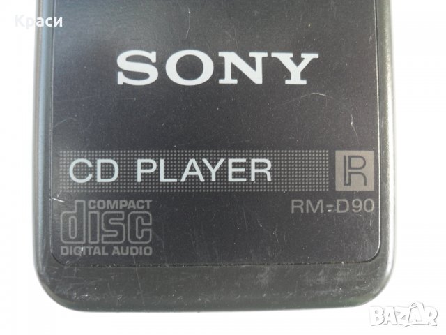 Дистанционно за CD Sony RM-D90, снимка 2 - Други - 35570596