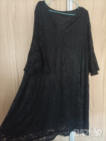 Макси дантелена рокля , снимка 3 - Рокли - 52845901