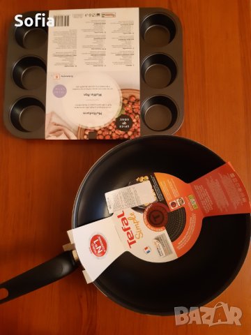 НОВИ отстъпка:УОК тиган Тефал и МЪФИНИ/Тарталети форма