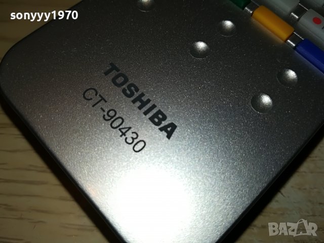 TOSHIBA CT-90430 TV REMOTE 1106222022, снимка 18 - Дистанционни - 37055116