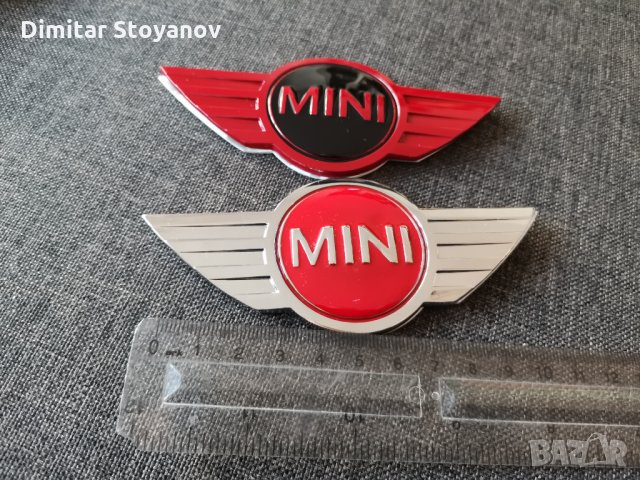 Мини Купър MINI Cooper емблема лого стар стил, снимка 8 - Аксесоари и консумативи - 35459587
