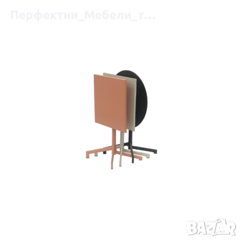 Бар маса метал с 2 височини-72 и 102см.-маслено зелен,бежев,капучино,черен цвят, снимка 3 - Градински мебели, декорация  - 51890064