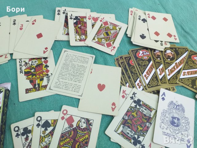Jack Daniel’s Playing Cards Old No. 7 Стари карти, снимка 8 - Карти за игра - 33552145