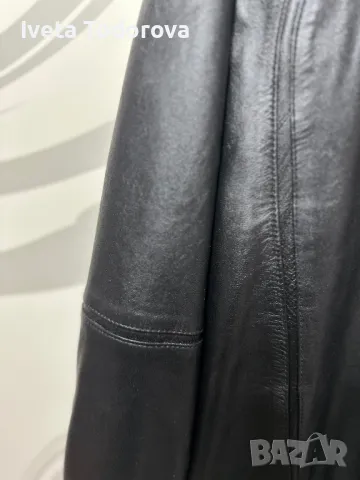 Мъжко кожено яке, снимка 5 - Якета - 48285436