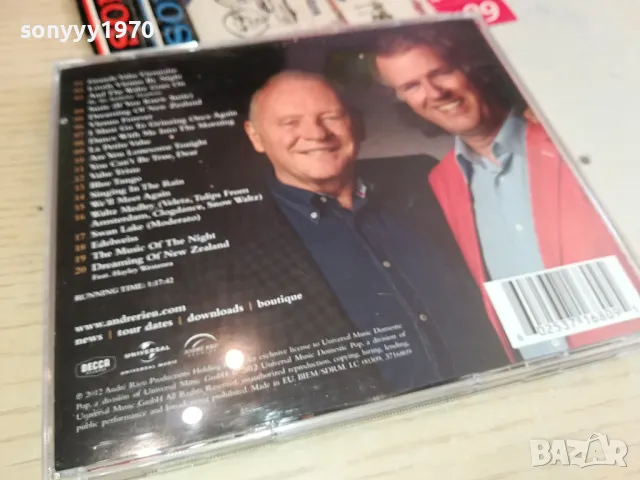 ANDRE RIEU X2 CD 0804251629, снимка 4 - CD дискове - 49813330