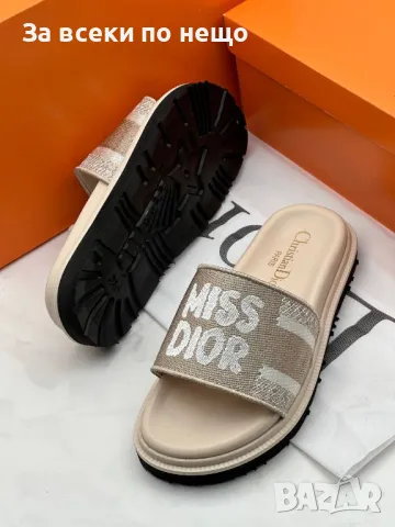 Miss Dior Дамски Чехли Мис Диор - Налични Различни Цветове Код E279, снимка 6 - Чехли - 50415494
