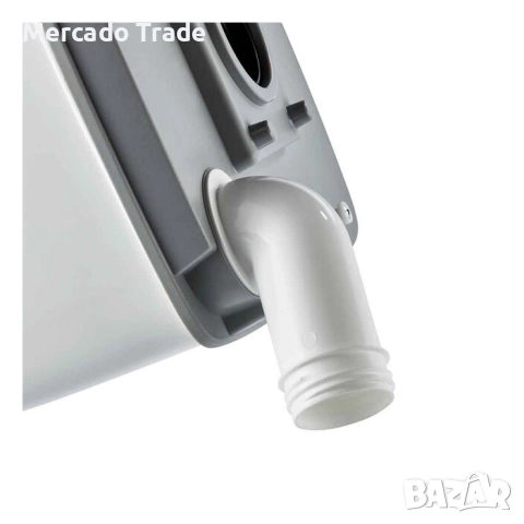 Мобилна химическа къмпинг тоалетна Mercado Trade, Пластмаса, Бял, снимка 8 - Химически тоалетни - 51522109