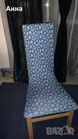 Калъфки за столове 4бр - синьо, снимка 3 - Други - 38380587