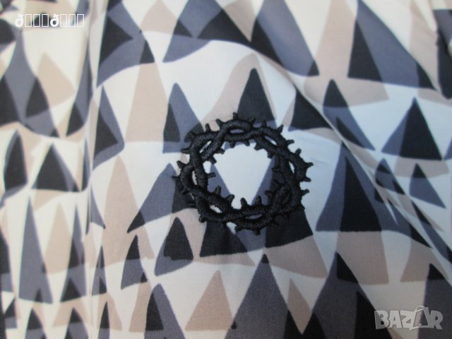 Пролетно-есенно яке GSUS от шушляк сиво каре с качулка размер S, снимка 6 - Якета - 27015333