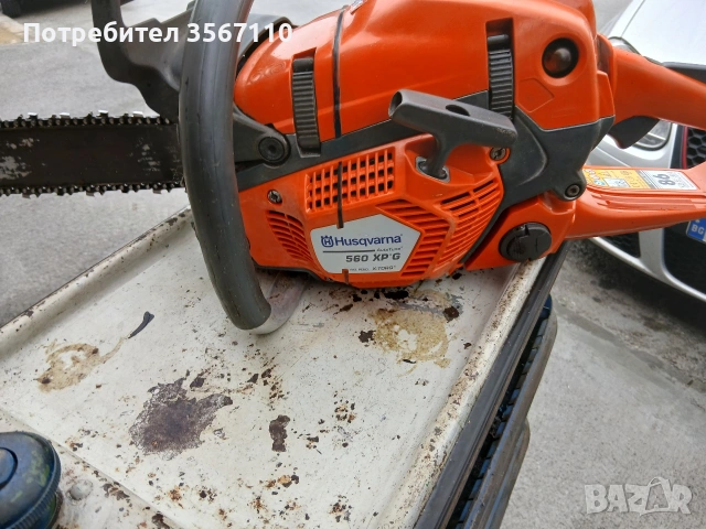 Бензинова резачка Husqvarna 560 XP, снимка 2 - Градинска техника - 53029086