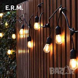 ZOTOYI Outdoor String Lights външни приказни LED светлини за декорация Сватба Парти , снимка 2 - Външни лампи - 43434023