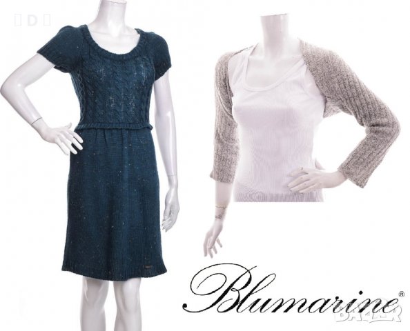 BLUMARINE рокля + болеро S ОРИГИНАЛНИ 