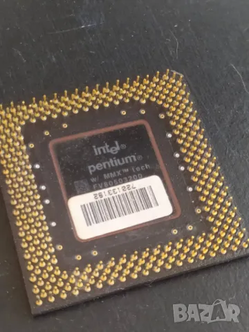 Intel Pentium 200 MMX Bp80502200 процесор за ретро компютър , снимка 2 - Процесори - 48435486