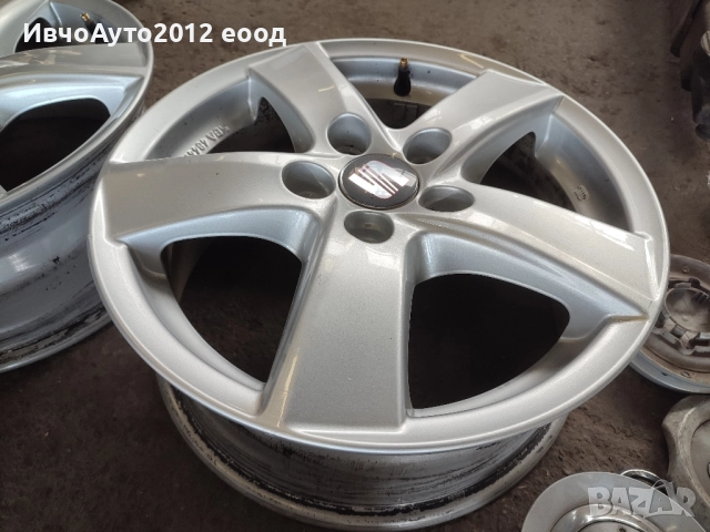 Алуминиеви джанти 15 Seat leon vw skoda audi, снимка 2 - Гуми и джанти - 52141770