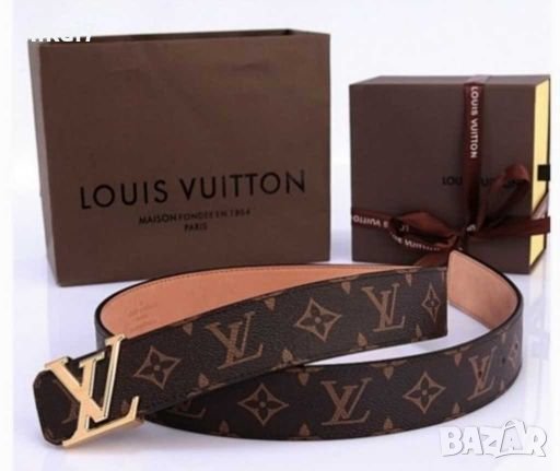 мъжки колан Louis Vuitton спортно елегантен модел за дънки панталон, снимка 10 - Колани - 27915318