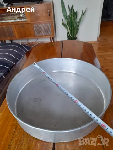 Стара алуминиева тава,тепсия #15, снимка 3 - Други ценни предмети - 47830241