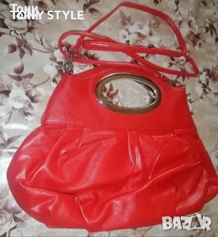 Нова Кожена Дамска Чанта, снимка 4 - Чанти - 51696875