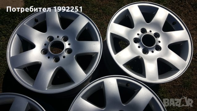 4бр. ляти джанти 7J16 5x120. Оригинални от BMW E46. Внос от Германия. Цената е за комплекта., снимка 9 - Гуми и джанти - 32318712