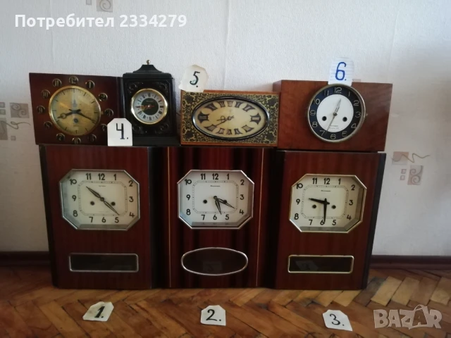  Часовници,,Янтарь-Jantar" сделано в СССР, made in USSR. МЕХАНИЧНИ.