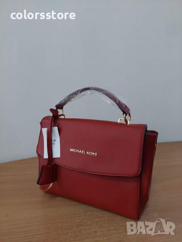 Червена чанта Michael Kors  код SG90, снимка 2 - Чанти - 38140235