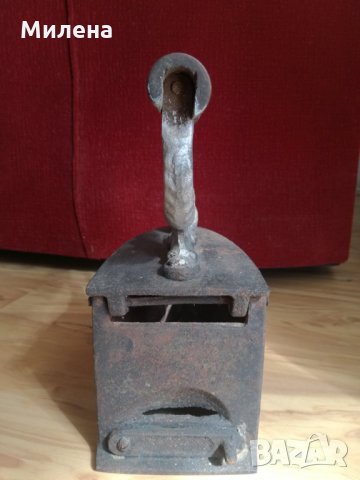 Антикварна ютия с петле, снимка 7 - Антикварни и старинни предмети - 22024829