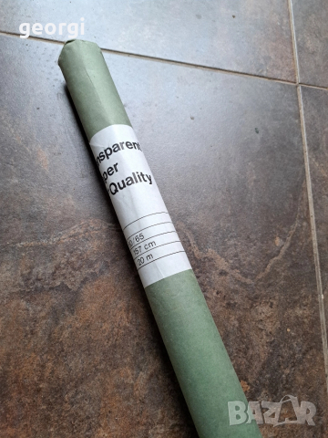 паус руло оризова хартия за чертане , снимка 6 - Ученически пособия, канцеларски материали - 51931478