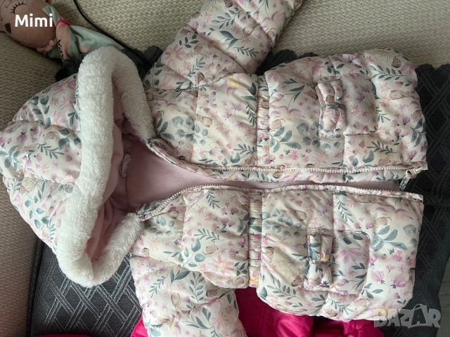 2бр. Зимни Бебешки якета ръст 86, снимка 2 - Бебешки якета и елеци - 48427934