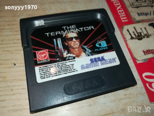 SEGA GAME-TERMINATOR-MADE IN JAPAN 0106251507, снимка 2 - Други игри и конзоли - 50504976
