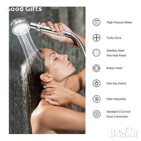 Душ слушалка под високо налягане DMN 703-С, снимка 5 - Други - 38095520