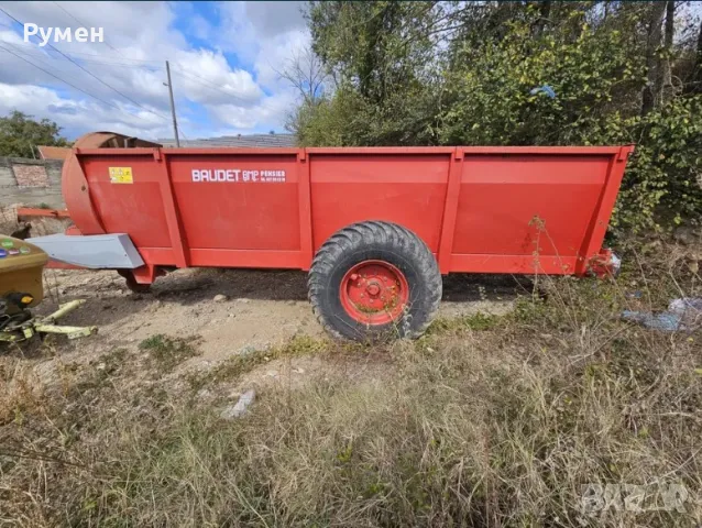 Ремарке за оборска тор тороразхвърлящо ремарке, снимка 5 - Селскостопанска техника - 49864884