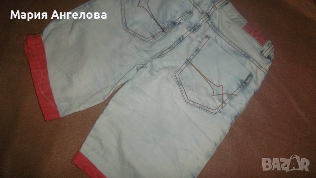 Къси дънки и блузка за ръст 128-134, снимка 4 - Детски комплекти - 36659346