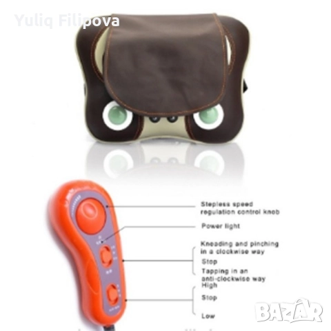 Масажна възглавница загряваща TV84, снимка 3 - Масажори - 49854081