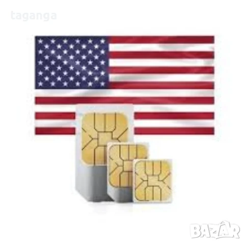 Американска сим карта, снимка 2 - Други - 50994452