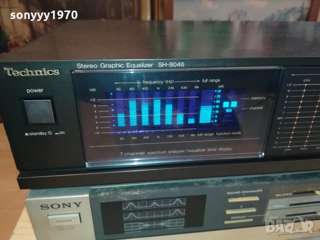 TECHNICS EQUALIZER & SONY AMPLIFIER-JAPAN 2501221954, снимка 3 - Ресийвъри, усилватели, смесителни пултове - 35560617