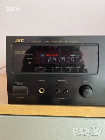 Ресийвър JVC RX-320VBK, снимка 3 - Аудиосистеми - 52457068