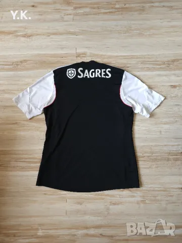Оригинална мъжка тениска Adidas Climacool x S.L. Benfica / Season 13-14 (Away), снимка 3 - Тениски - 50431296