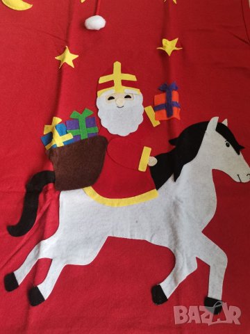 Коледен чувал за подаръци с дядо Коледа , снимка 1