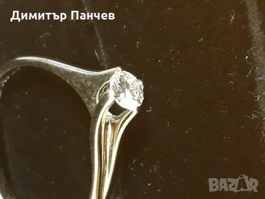 Пръстен с диамант, снимка 9 - Пръстени - 26248736