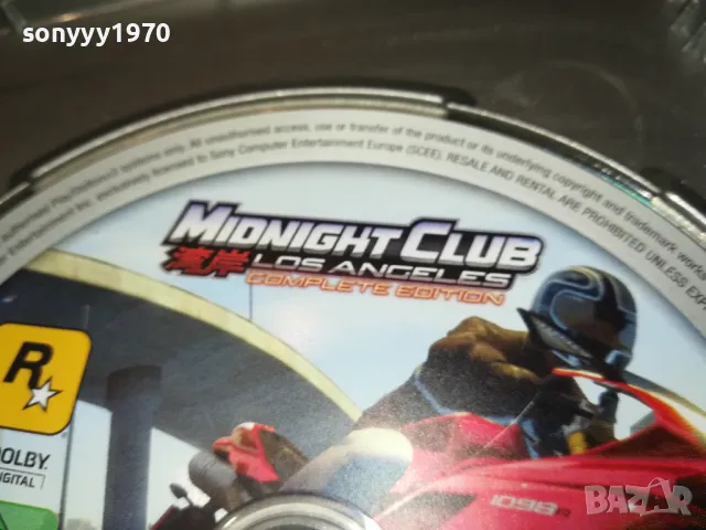 ЗАЯВЕНА-SONY PS3 GAME-MIDNIGHT CLUB LOS ANGELES 0202251934, снимка 14 - Игри за PlayStation - 48934304