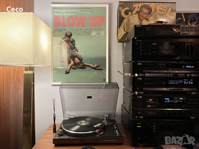 Ретро Vintage Постер с размер 50/70 на филма Blow Up на Микеланджело Антониони от 1966г. Рамка Ikea, снимка 2 - Други - 39434515