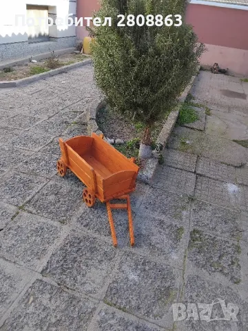 Декоративна каручка, снимка 8 - Декорация за дома - 48921600